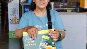 严重三高，脚痛，太高头晕进院，现在喝了𝐇𝐚𝐥𝐛𝐚𝐧𝐢调理，已经完全康复了👍