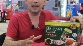 做厨师几十年，手筋痛，驾motor 都辛苦。现在喝了𝐇𝐚𝐥𝐛𝐚𝐧𝐢调理，已经完全康复了👍